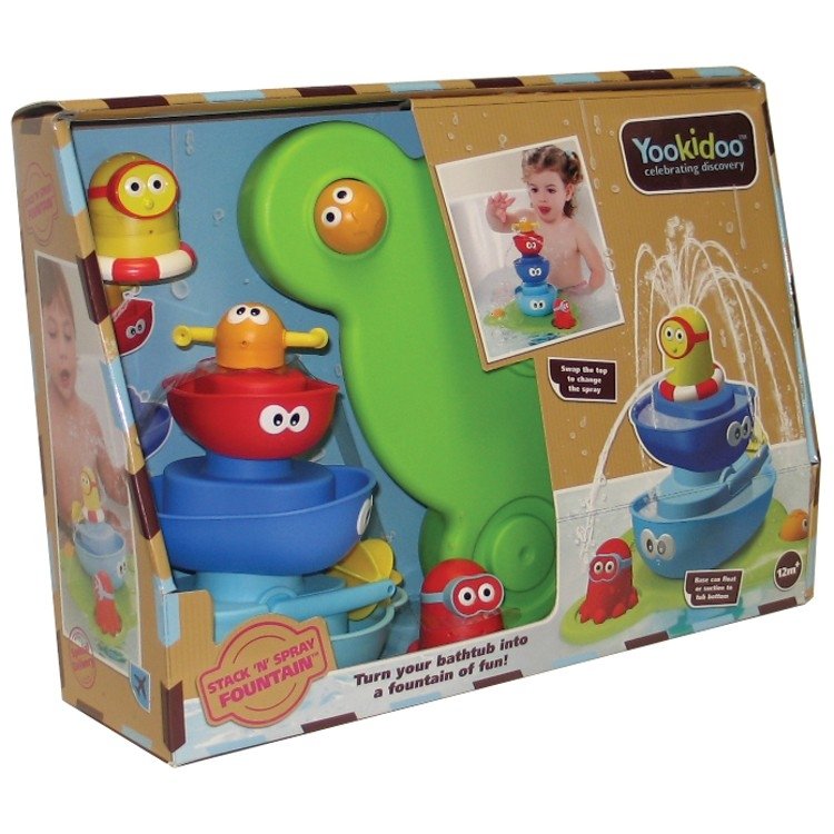 40115 Игрушка водная "Веселый фонтан", пирамидка