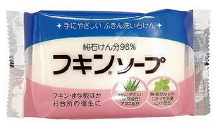 Мыло для удаления масляных пятен Kaneyo, брикет, 135 г