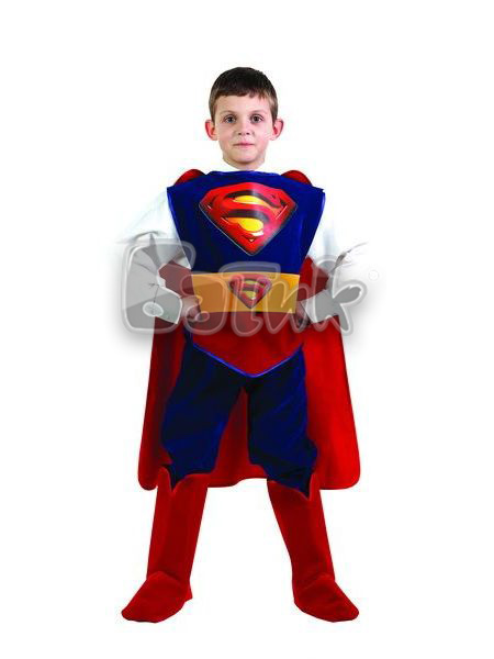 Детский карнавальный костюм Батик Супермен, 5-7 лет, арт. 406