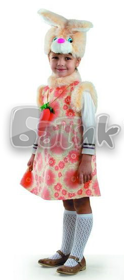 Детский карнавальный костюм Батик Зайка Липси, размер 25 (рост 110 см), арт. 262