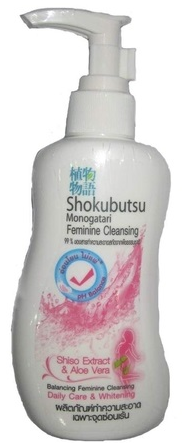 Гель для интимной гигиены Shokubutsu с экстрактом Шисо + Алоэ вера, 150 мл