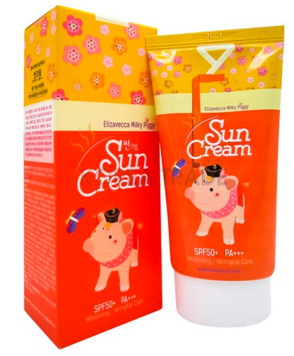 Солнцезащитный крем Elizavecca Milky Piggy, 50 мл