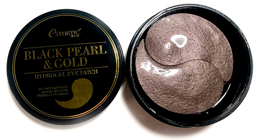 Гидрогелевые патчи для глаз Esthetic House Черный жемчуг и Золото, 60 шт