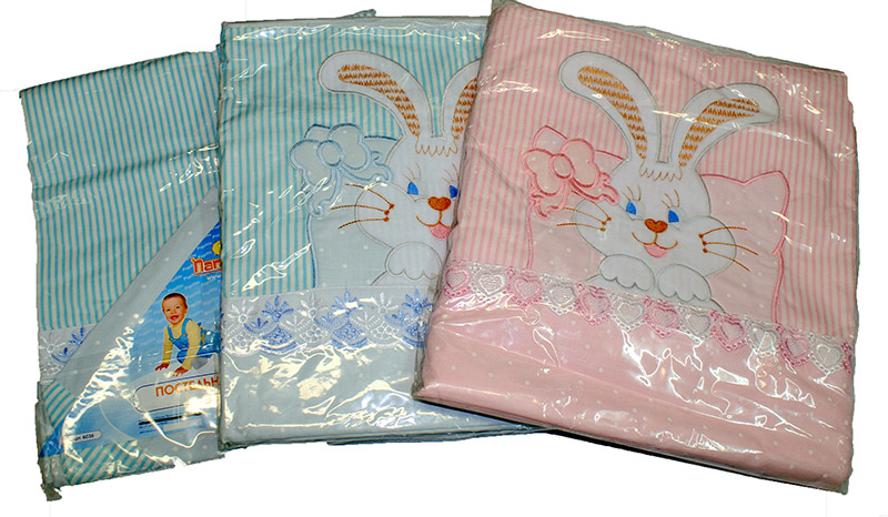 Постельное белье Папитто  с вышивкой, зеленый арт.6036