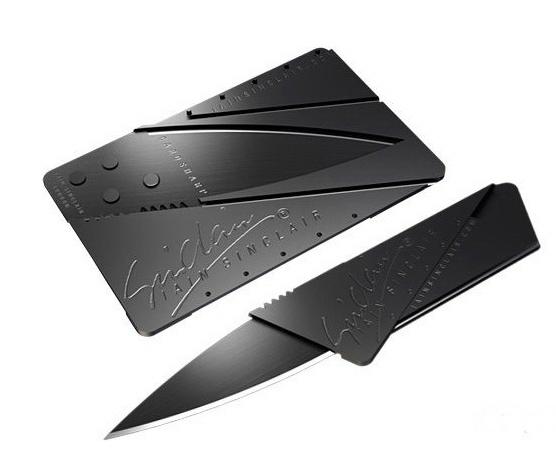 CARDSHARP Нож "Кредитная карта" (черный)
