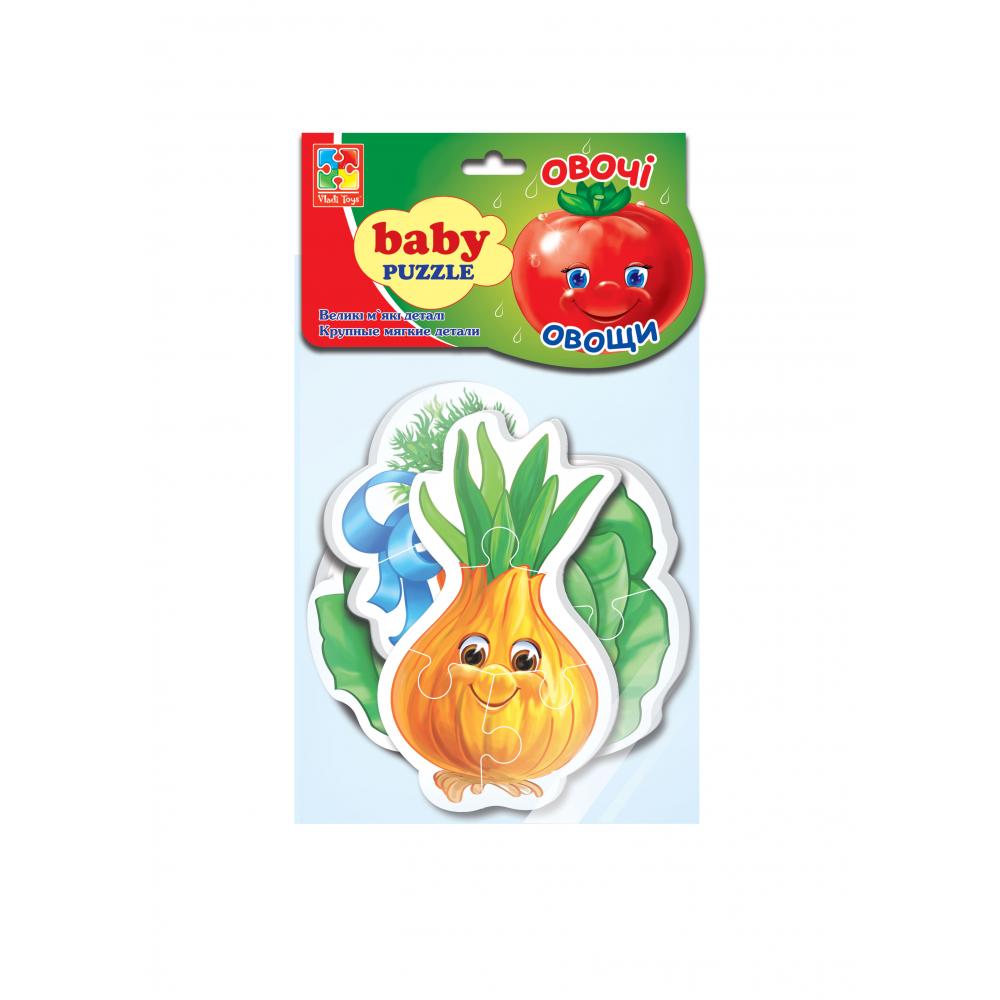 VT1106-03 Мягкие пазлы Baby puzzle "Овощи"