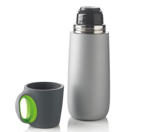 LF19420 Термос BOPP HOT (зеленый)