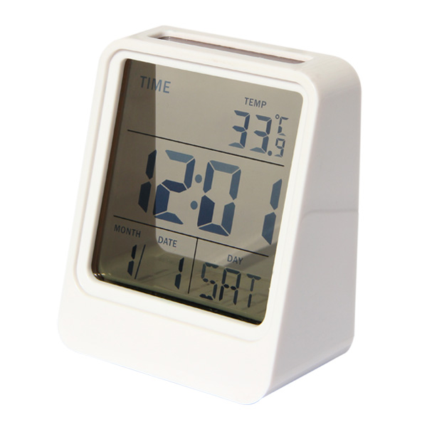 LF19391 Часы-будильник на солнечных батареях