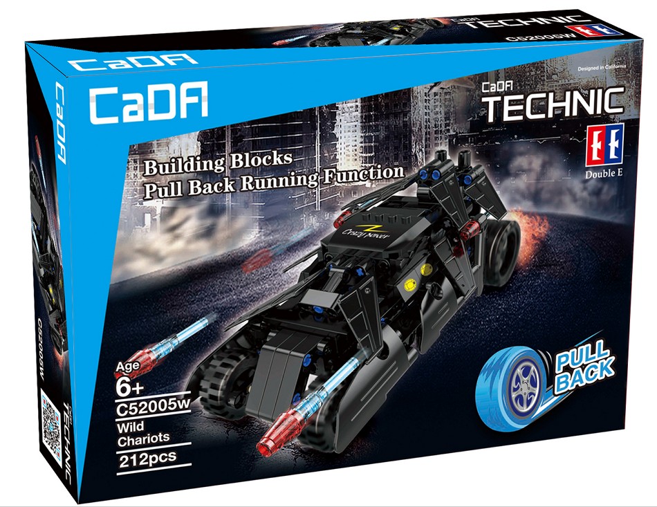 C52005w Конструктор «Бэтмобиль», иннерция, 212 дет.