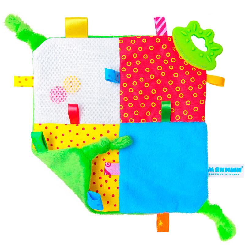 323 Комфортер с прорезывателем и разнофактурными петельками