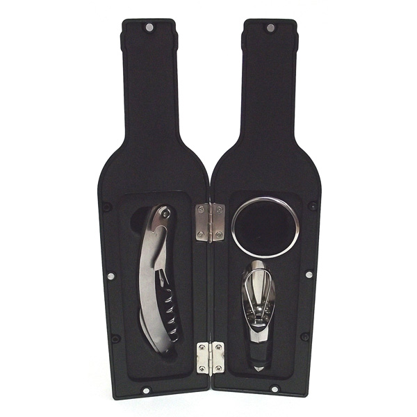 CBS001-023AB-92403 Набор винный бутылка Vicenza H=23.5 см