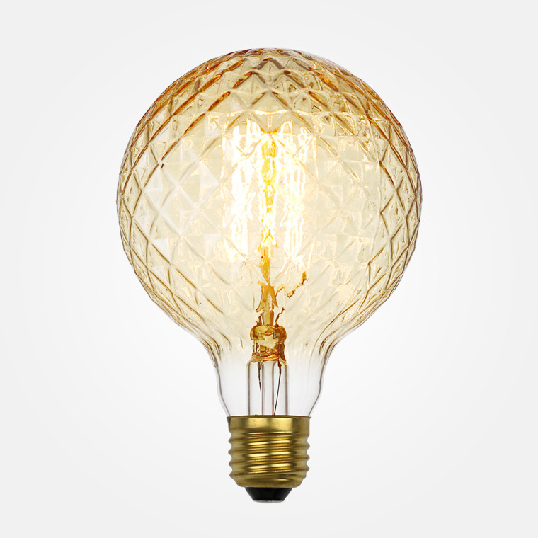 2047 Лампа дизайнерская - Шар рельеф 40W