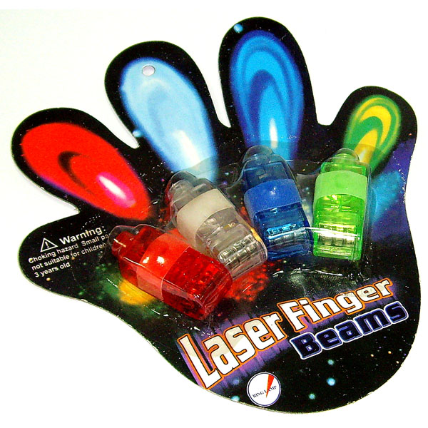 CBS001-018B5-91678 Насадки на пальцы светящиеся в блистере