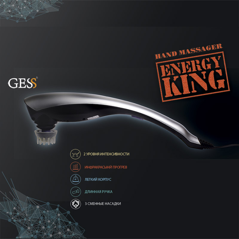 GESS-315 Массажер для шеи и плеч Energy King