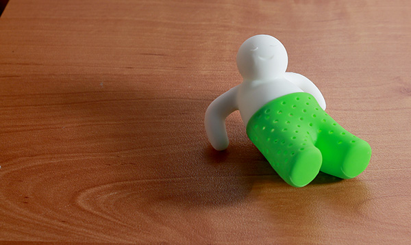 CBS001-023Q50-96572 Ситечко для чая Господин Чайковский (зеленый)