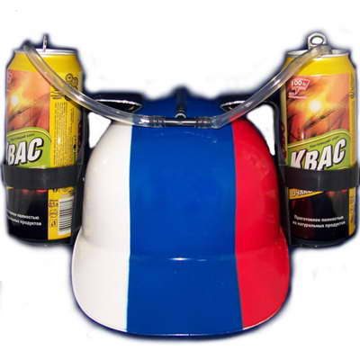 CBS001-006B8-89627 Каска "Российский Флаг"