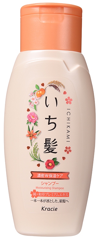 Шампунь для волос интенсивно увлажняющий Kracie Ichikami с маслом абрикоса, 150 мл