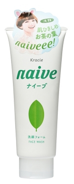 Пенка для умывания Kracie Naive с экстрактом чайного листа, 130 г