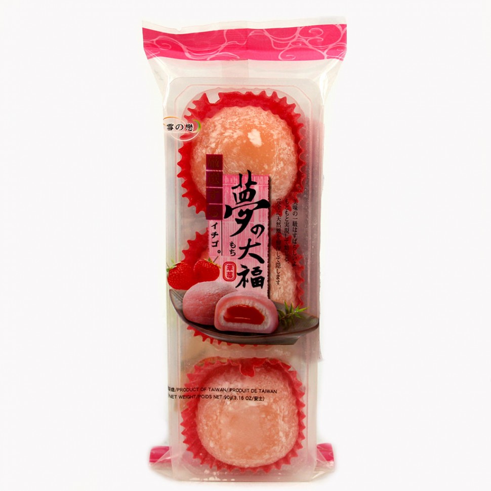 018856 Моти десерт "3М-Клубника" 3шт.,90гр.