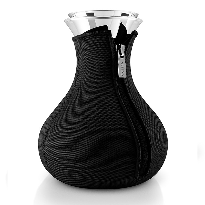 567489 Чайник заварочный Tea maker в неопреновом текстурном чехле 1 л (черный)