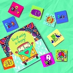 Шоколадный набор "Dont worry, be happy"