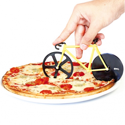 DHFPCBB Нож для пиццы Fixie (желтый/черный)