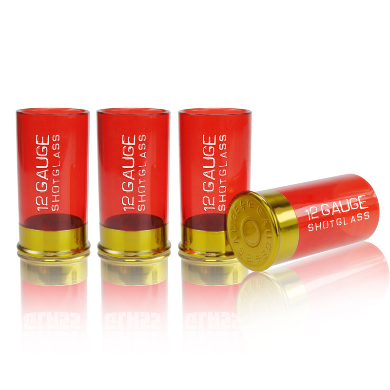 NG5014 Рюмки 12 Gauge 4 шт.(красный)