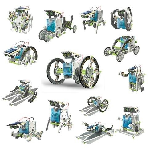 LF2419 Набор на солнечных батареях 14 в 1 "Авторобот"