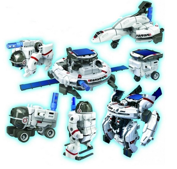 LF2431 Набор на солнечных батареях 7 в 1 "Робокоп"