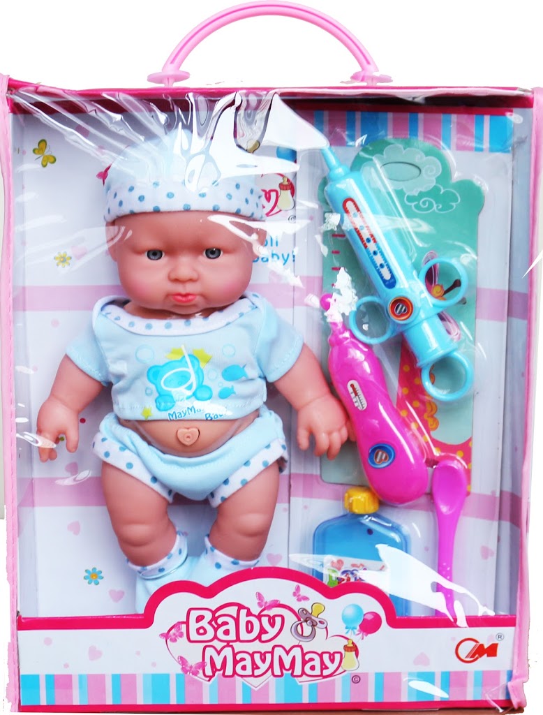 GI-6421 Пупс "Baby MayMay" 24 см Доктор с аксессуарами и звуком