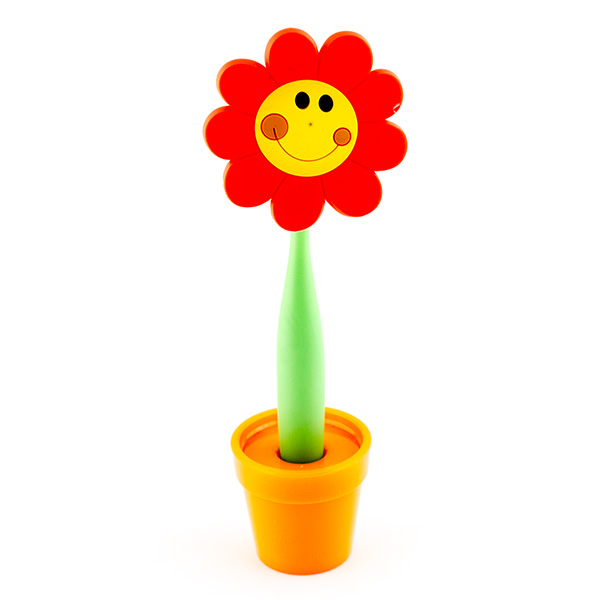 CBS001-001P01-96212 Ручка Цветок (красный)