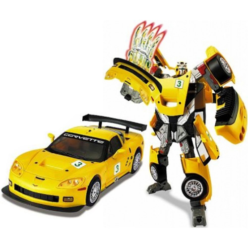 Робот-трансформер Happy Well Chevrolet Corvette C6R