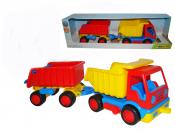 Wader, Автомобиль-самосвал с прицепом "Базик" 7664