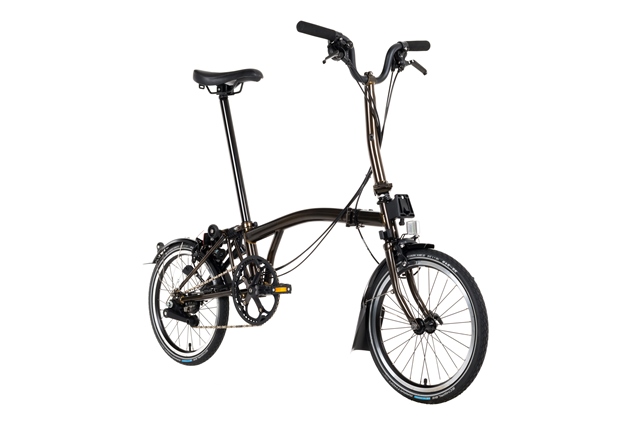 Складной велосипед Brompton M6L Black Edition, Raw Lacquer (состаренная лакировка)