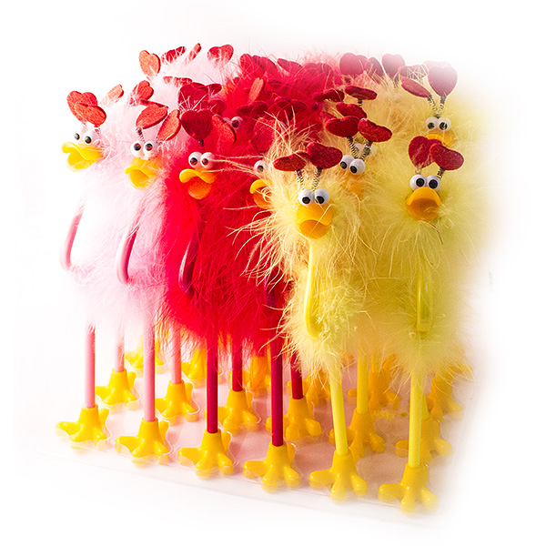 CBS001-001P18-97481 Ручка "Весёлый страус"