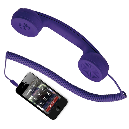hi-Ring Ретро-трубка для разговоров (фиолетовый)