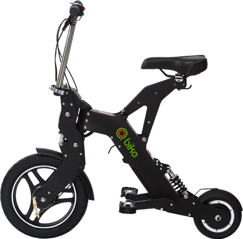 MAXI-Q Складной электровелосипед Q-bike (черный)