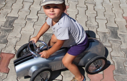 TVL Small Машинка-каталка (велобег) TVL Small (серебряный)