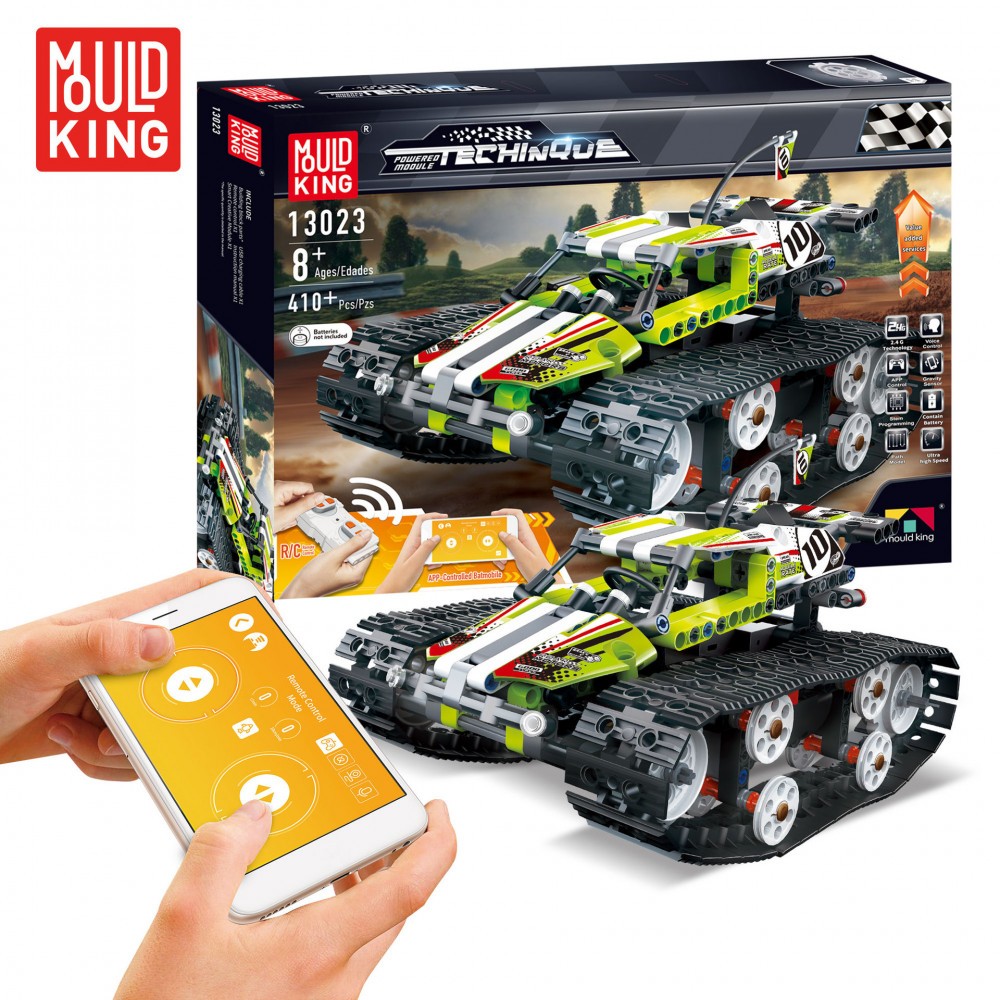 MOULD KING 13023 Конструктор Скоростной вездеход на радиоуправлении 410 деталей