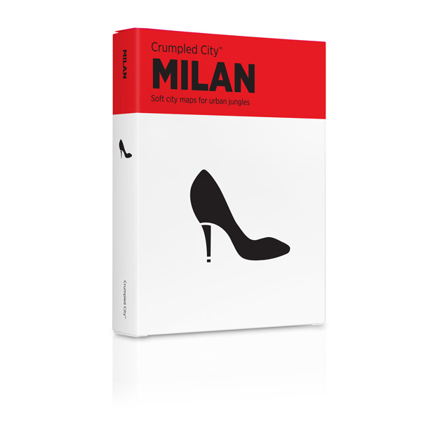 133386 Мятая карта Milan