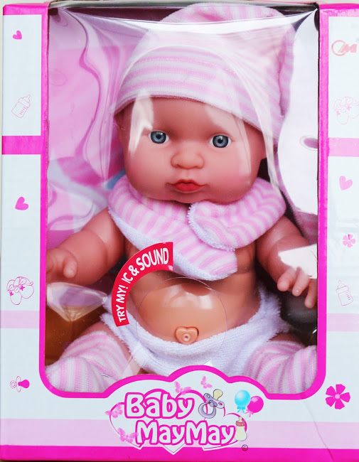 GI-6431 Пупс "Baby MayMay" 24 см с аксессуарами и звуком