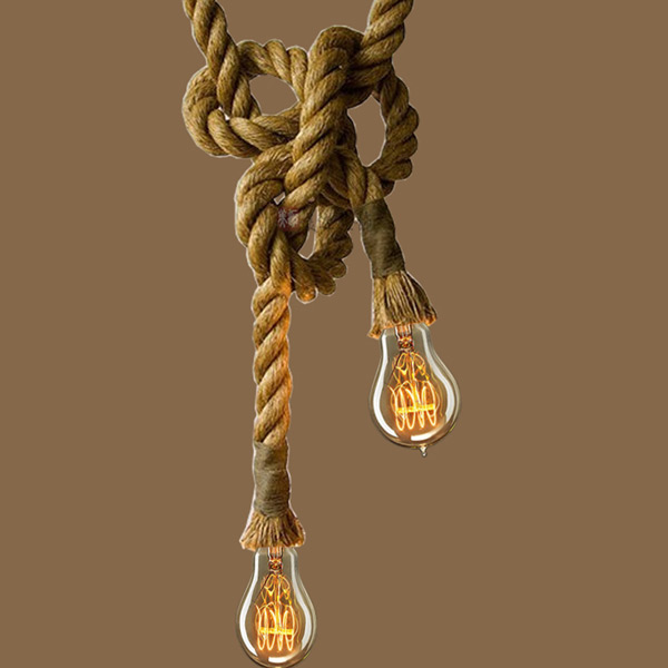 VNTG5 Светильник "Канатик"  с винтажными лампами LS11