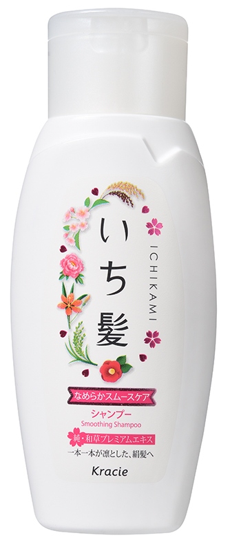 Шампунь для волос разглаживающий Kracie Ichikami с ароматом горной сакуры, 150 мл