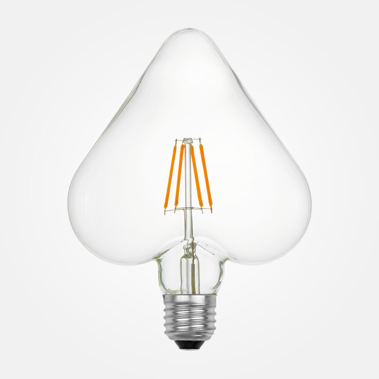 0708 Лампа дизайнерская - Сердце 4W