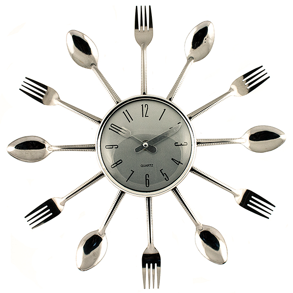 CBS001-003A5-91198 Часы "Вилки-ложки"