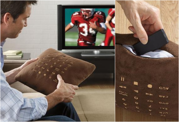 PillowRC Подушка-пульт ДУ (коричневый)