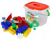 Wader, Конструктор "Строитель" 52 элем. 1234