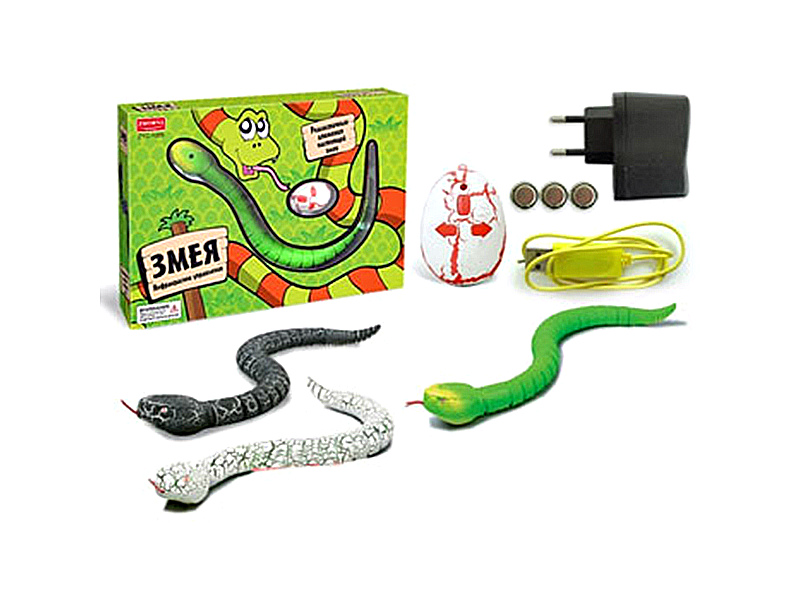 ZYC-1005 Животные р/у "Змея" на ИК-пульте, USB-зарядка