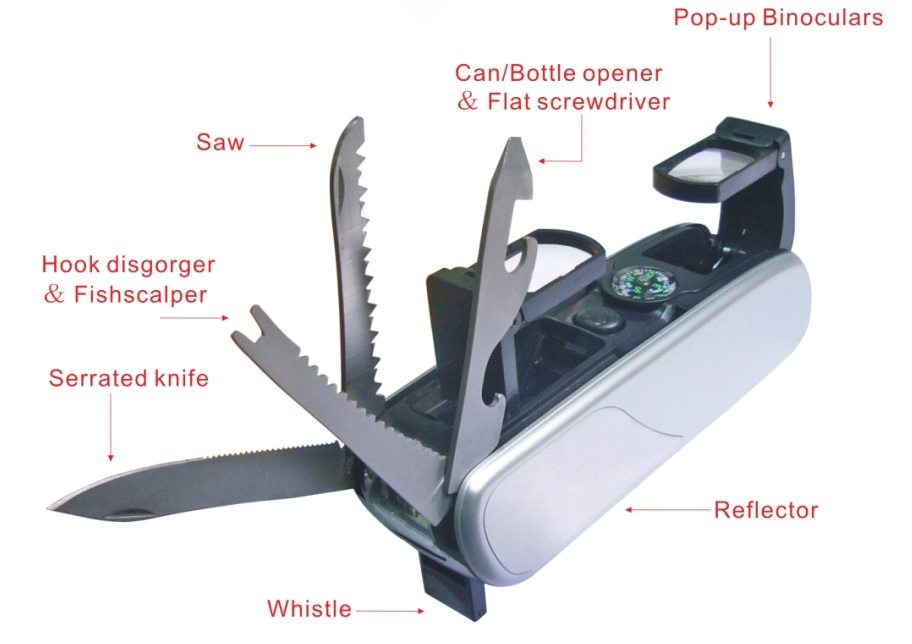 LF19239 Мультитул "Турист" 11 в 1