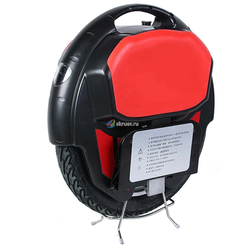 SK-17 Моноколесо SKRUER Advance line (черный с красными накладками)